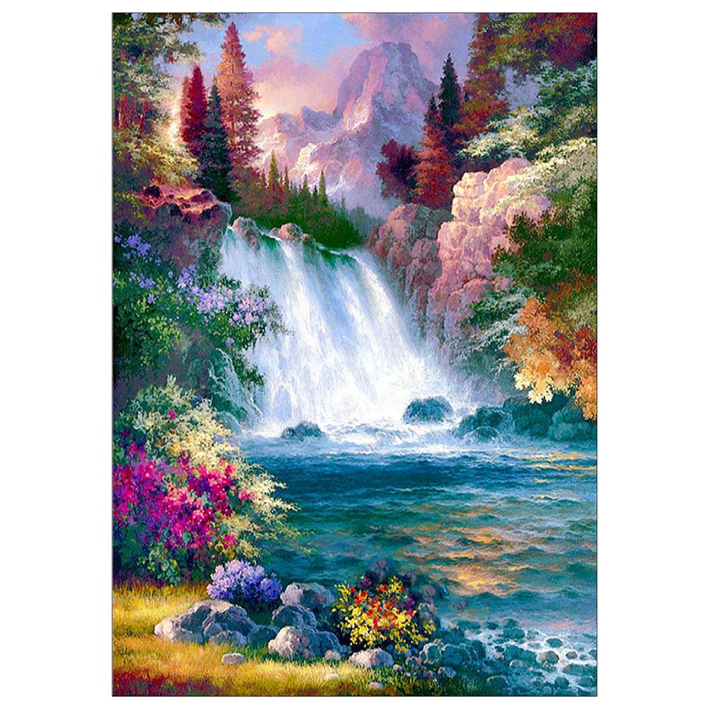 Diamond Painting-5D Full Round Drill Landscape