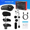 Motorcycle Helmet Headphone Handsfree Bluetooth-compatible 5.0 Wireless Headset