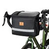 8L Bike Front Bag Waterproof Touch Screen Phone Handlebar Bag for Camping