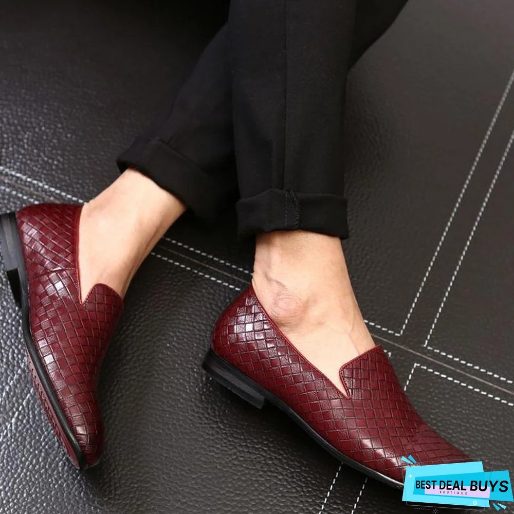 Leather Casual Driving Oxfords Shoes Men Loafers Moccasins Italian Shoes for Men Flats