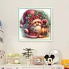 Christmas Gnome-11CT Stamped Cross Stitch 40*40cm/15.75*15.75in tapestrymarket