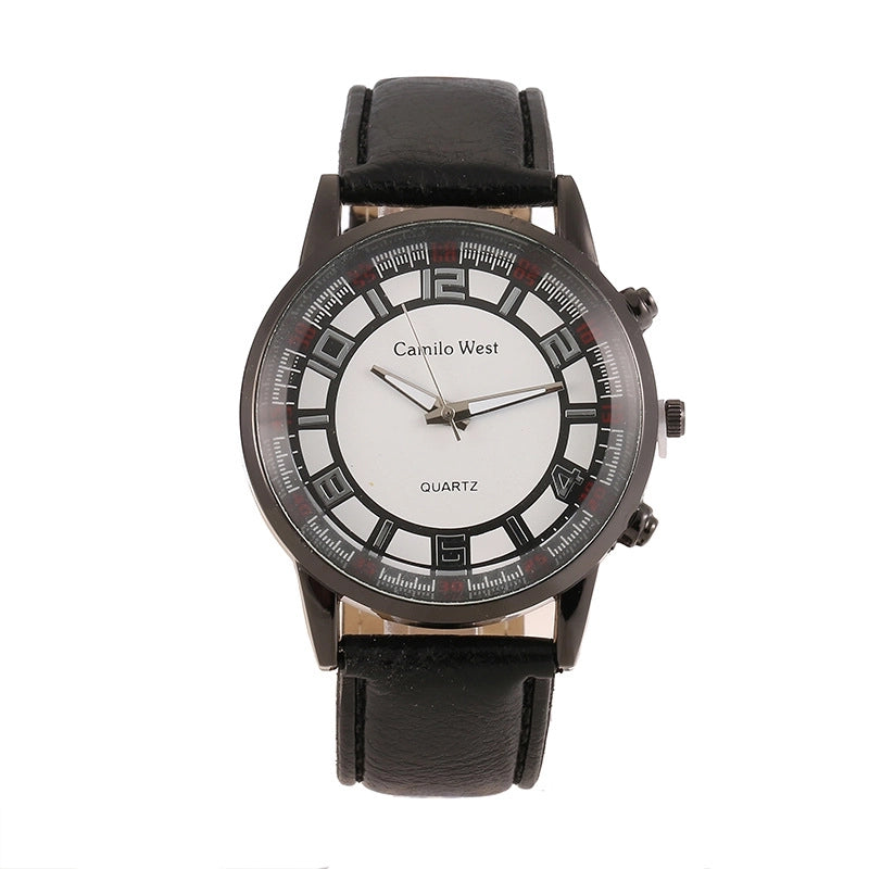 Casual Solid Color Buckle Quartz Women’s Watches