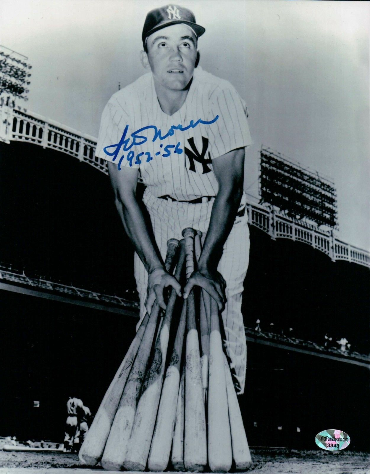 Irv Noren Signed 8X10 Photo Poster painting 1952-'56