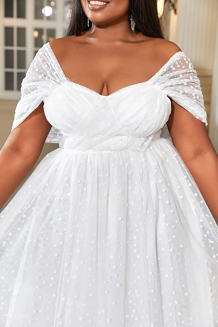 plus size white party dress Wanting More Off White Satin Cape Maxi Dress With Oversized Bow – Club L  London
