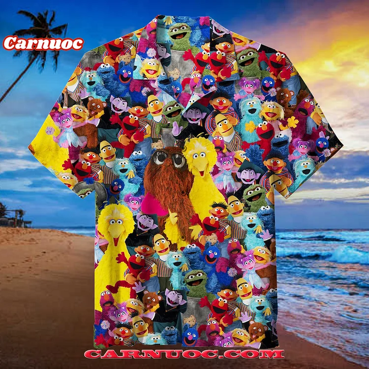 Sesame Street | Unisex Hawaiian Shirt