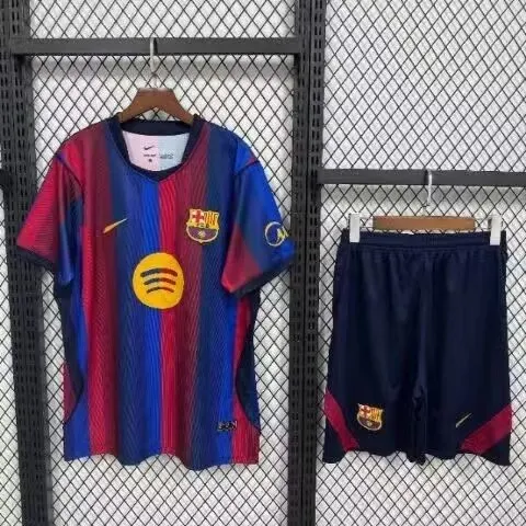 Kids Barcelona 26/27 Home Football Jersey 1:1 Thai Quality