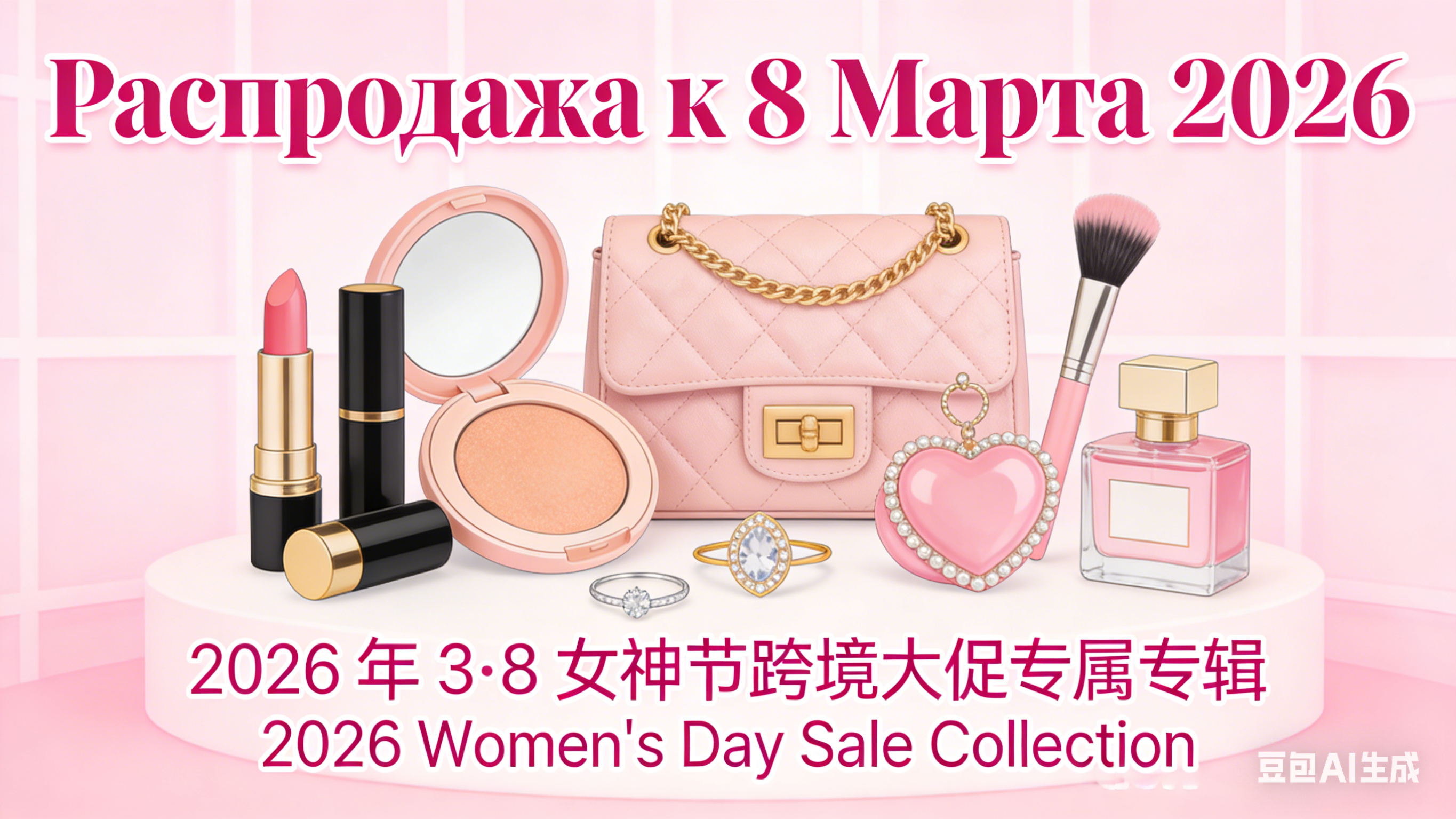 2026 年 3・8 女神节跨境大促专属专辑 Распродажа к 8 Марта 2026  2026 Women's Day Sale Collection