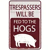 Farm Warning Signs - Vintage Metal Signs - 20*30cm/30*40cm - Warning&Farm
