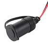 12-24V Car Motorcycle Truck Cigarette Lighter Socket with 10A Fuse+Cable