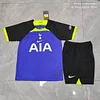 2022/2023 Tottenham Away   Kids Size Football Jersey 1:1 Thai Quality