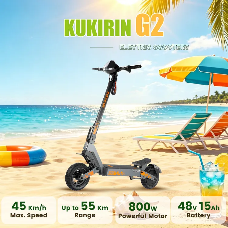KUKIRIN G2 Electric Scooter | 720WH Power | 48V 15.6Ah Battery [Pre-Order]