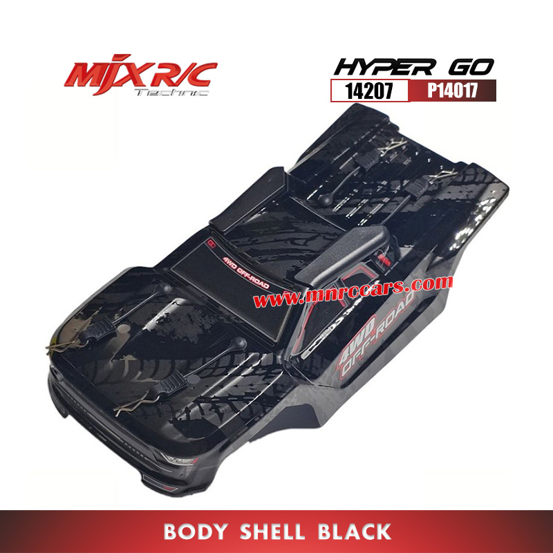 MJX Hyper Go 14207 1/14 RC Car Parts Body Shell P14017