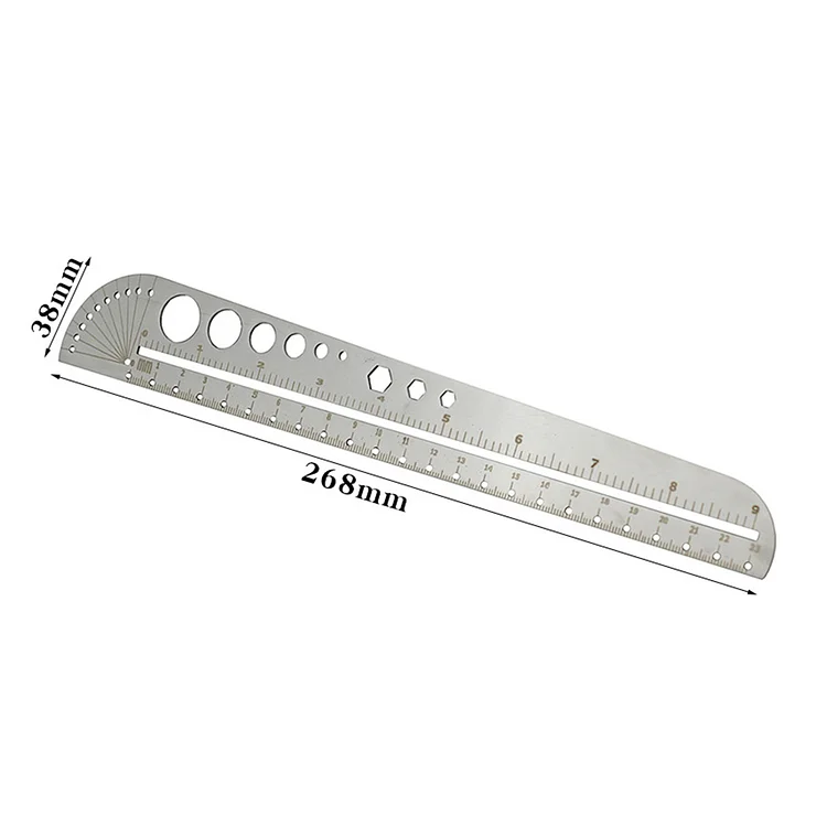 Stainless Steel Diamond Painting Ruler for DIY Sewing Embroidery Patchwork
