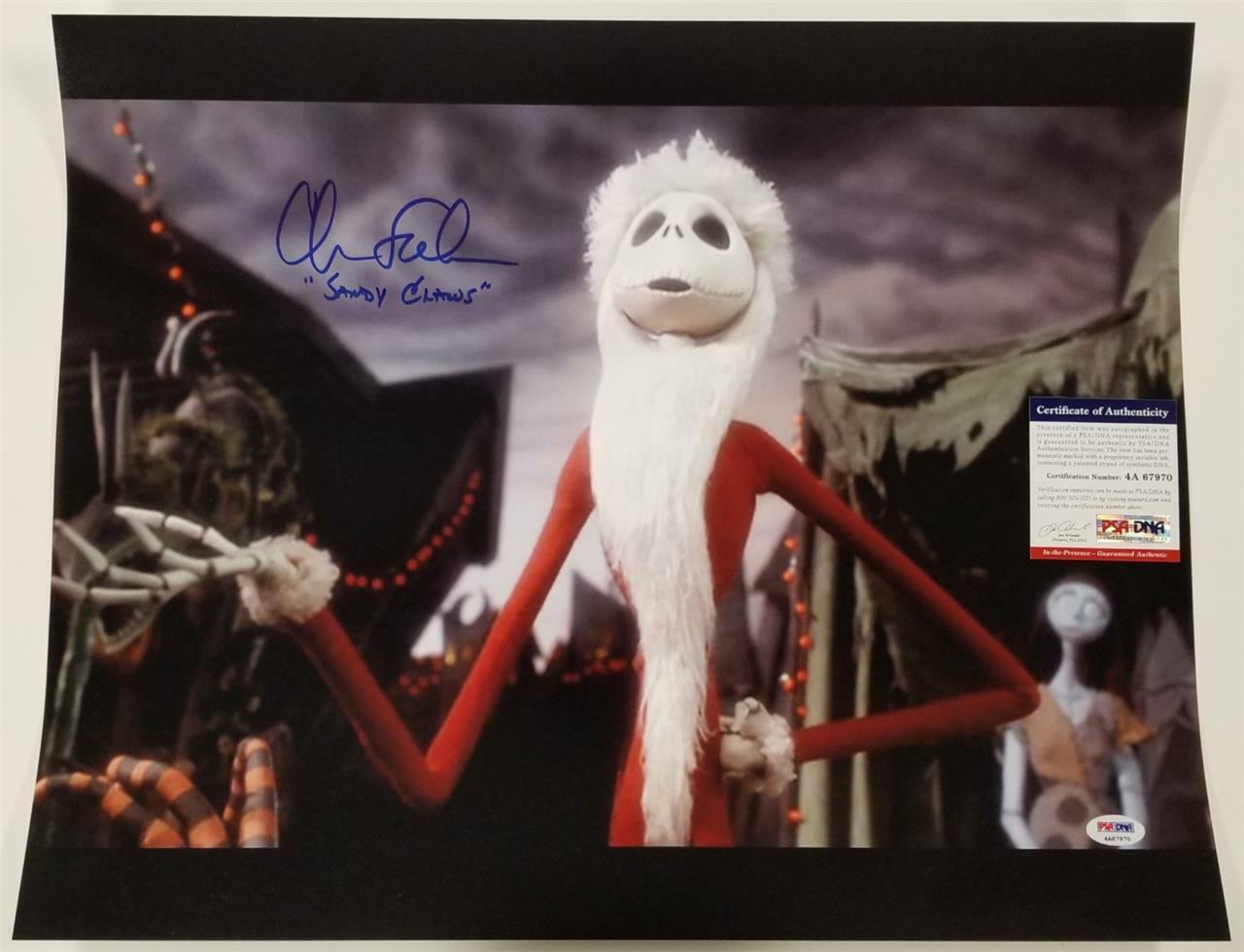 Chris Sarandon signed 16x20 Photo Poster painting #3 Nightmare Jack Skellington A ~ PSA/DNA COA