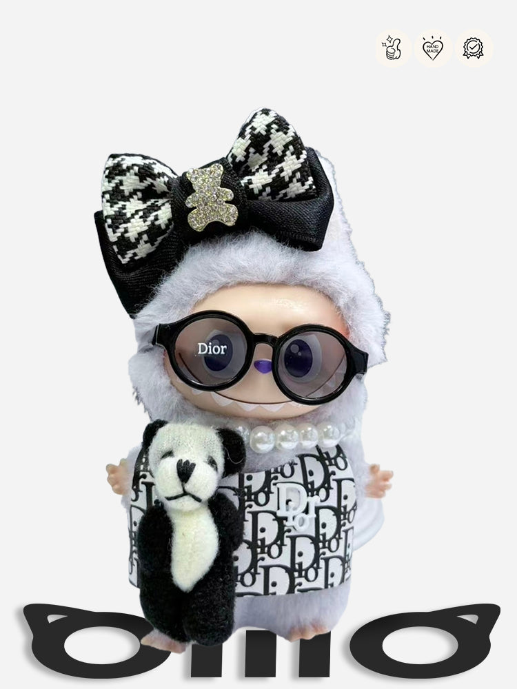 MINI Labubu Clothes Dior Cute inspired Outfit