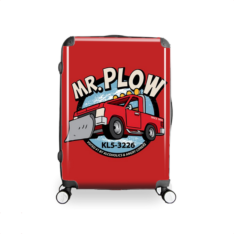 Mr Plow Truck, The Simpsons Hardside Luggage