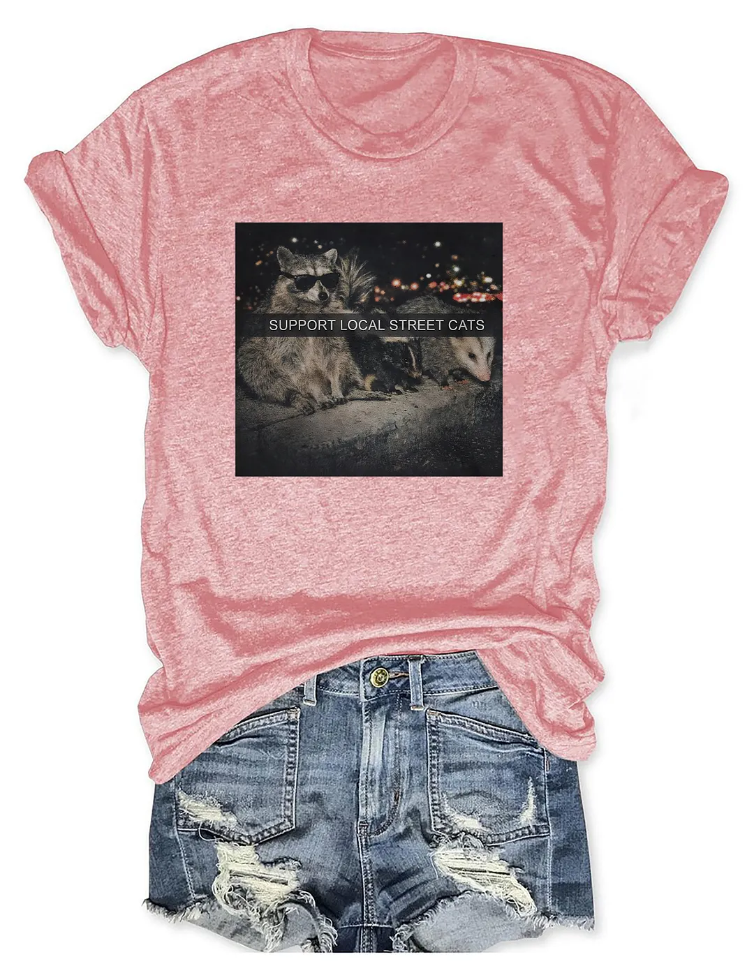Support Local Street Cats T-shirt