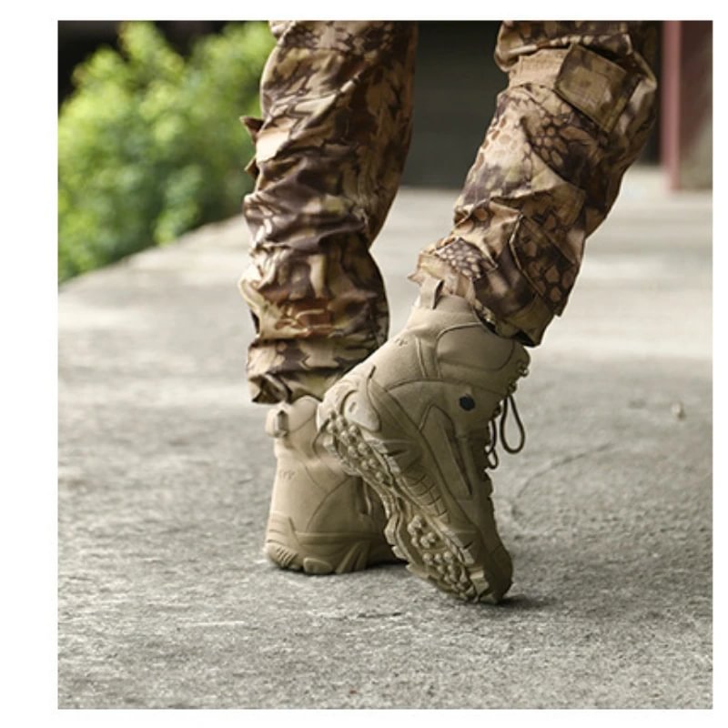 Yyvonne lMen Winter   Brown Outdoor Camping Mountaineering Waterproof  Boots Comfortable Durable Trave