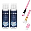 (US Local)240ml Diamond Painting Sealer with Brushes Diamond Painting Accessories (Black)