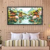 Reminiscence Of Jiangnan-11CT Stamped Cross Stitch 160*75cm/62.99*29.53in (Big Size) tapestrymarket