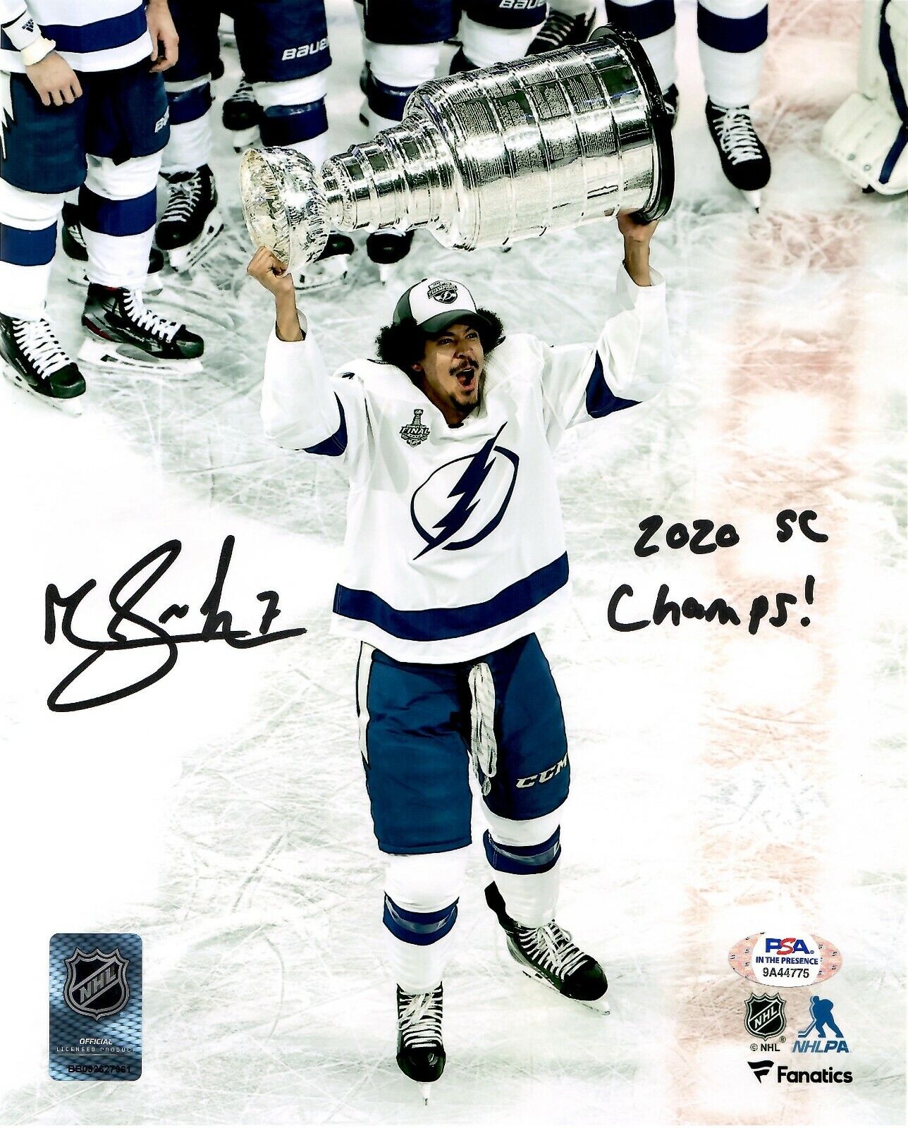 Mathieu Joseph autographed signed inscribed 8x10 Photo Poster painting Tampa Bay Lightning PSA