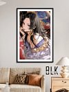 White Dress Boa Hancock Decorative Painting - ONE PIECE - BLK Studio