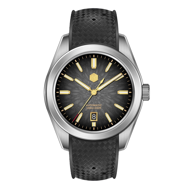 San Martin FKM 36/39/42mm JianZhan Dial Men Watch Miyota 9015 SN0144G San Martin Watch san martin watchSan Martin Watch