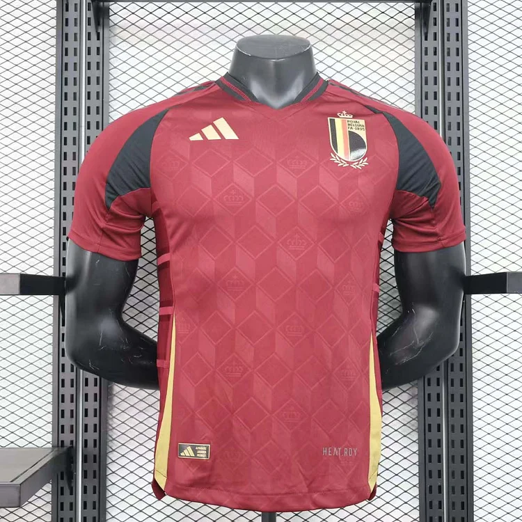 2024 Player Version Belgium National Team Home Football Shirt 1:1 Thai Quality