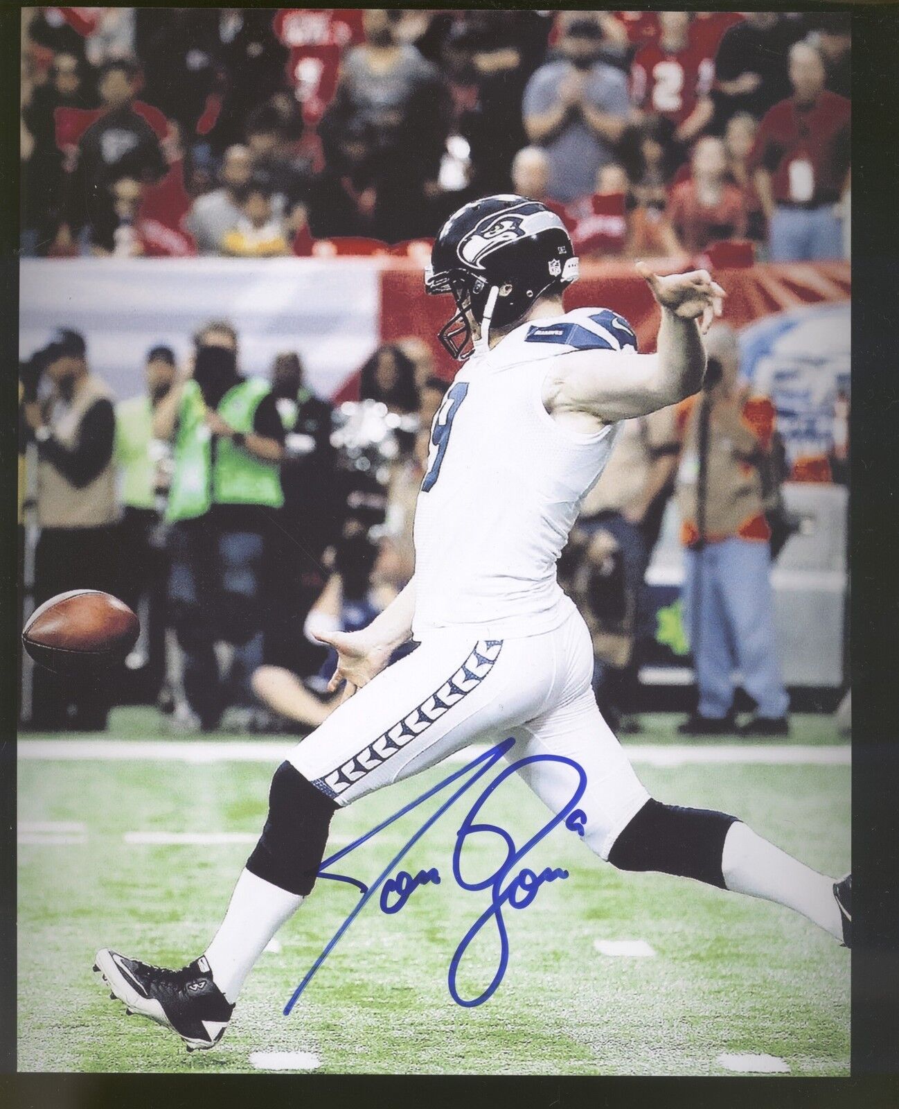 Jon Ryan 8x10 Photo Poster painting Autographed Signed AUTO Seahawks SB XLVIII Champion SPH 0550