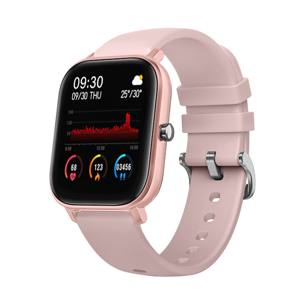 

P8 Smart Watch Waterproof Clock Heart Rate Sleep Monitoring Sports Watch, Pink, 501 Original