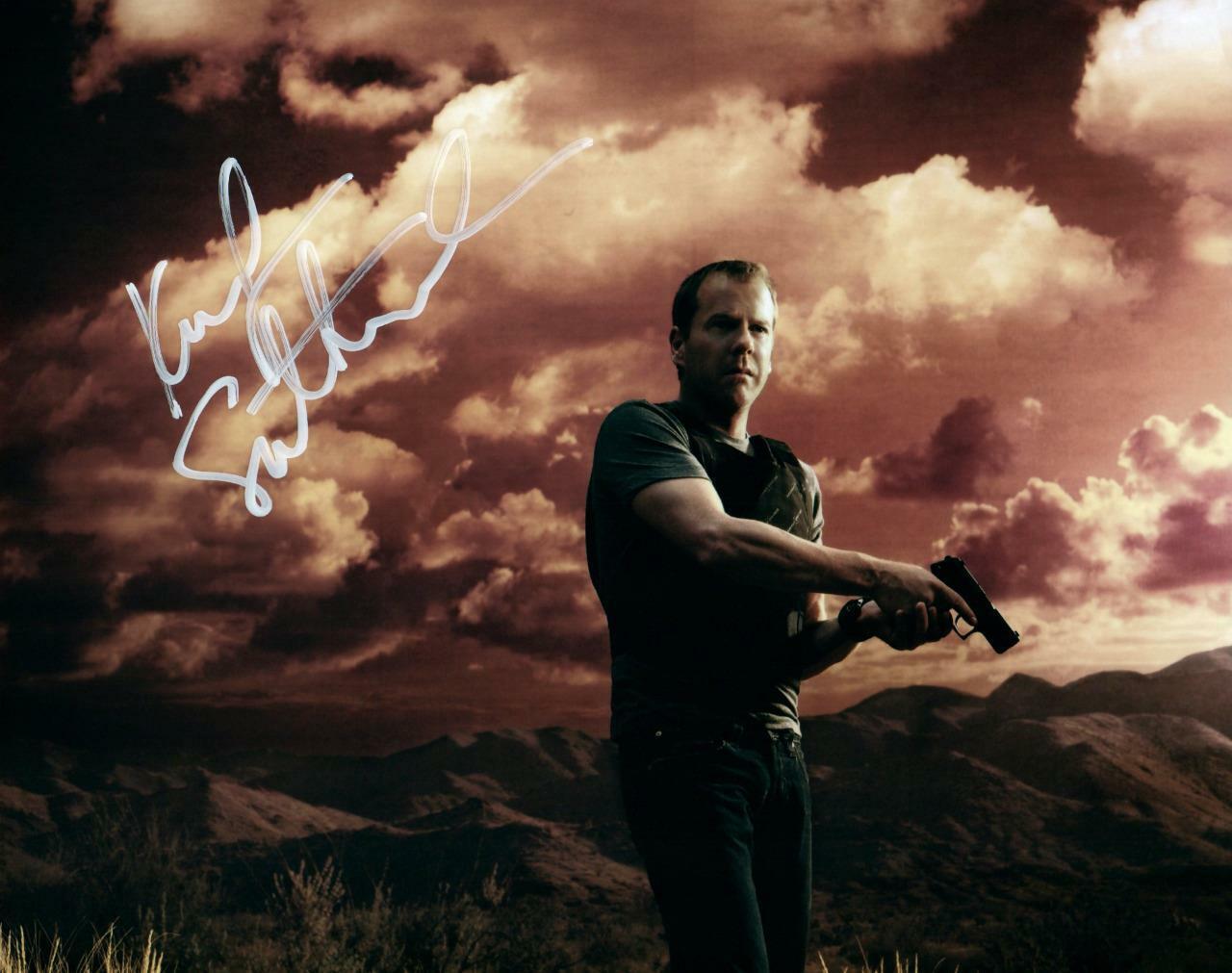 Kiefer Sutherland signed 8x10 Photo Poster painting Pic autographed Picture with COA