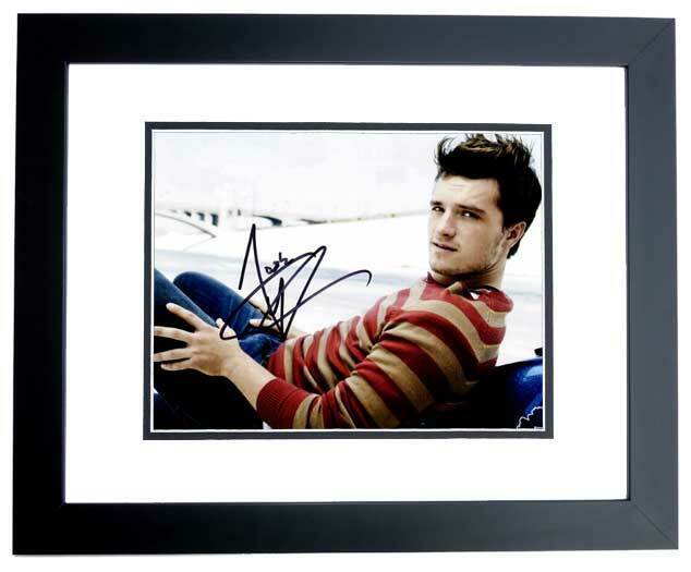 Josh Hutcherson Signed - Autographed Hunger Games Actor 8x10 inch Photo Poster painting FRAMED