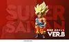 LEAGUE STUDIO DRAGON Ball Gogeta échelle WCF modèle de statue peinte en