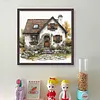 Cabin-11CT Stamped Cross Stitch 40*40cm/15.75*15.75in