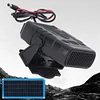 DC 12V 30W Solar Panel Winter Electric Heater Defogger Windshield Defroster