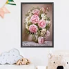 Flower-11CT Stamped Cross Stitch Kit(40*50cm)