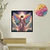 Diamond Painting-DIY Crystal Rhinestone Angel Girl