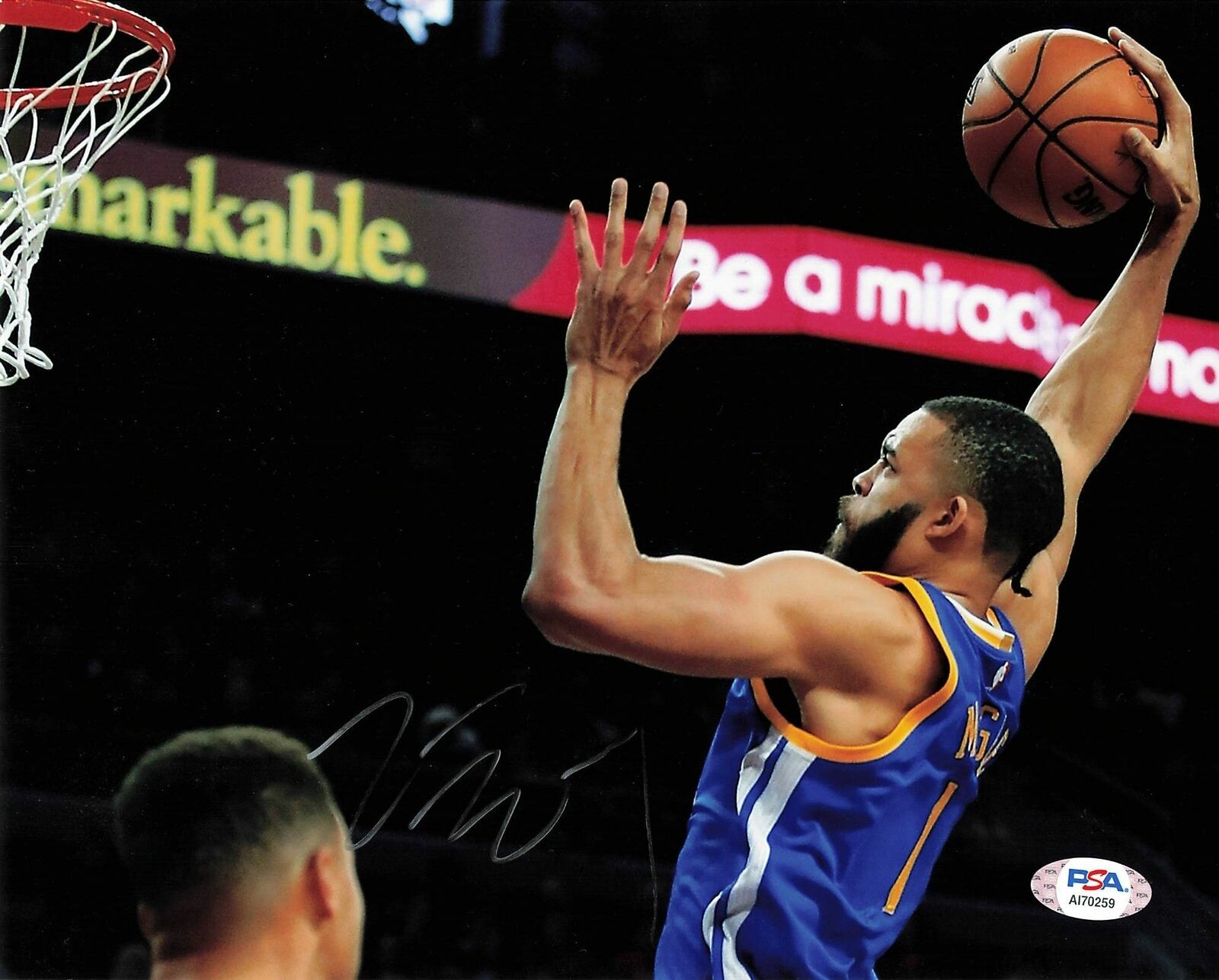 Javale McGee signed 8x10 Photo Poster painting PSA/DNA Golden State Warriors Autographed Lakers