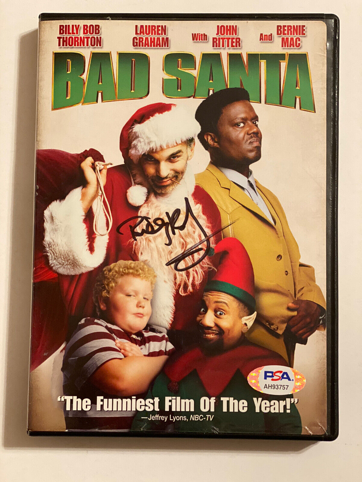 Billy Bob Thornton PSA/DNA Authenticated Signed Autographed DVD ?? Bad Santa ??