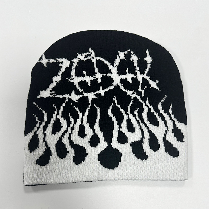 Sopula Unisex Trendy Double-Sided Jacquard Cold-Proof Knitted Hat - SOPULA