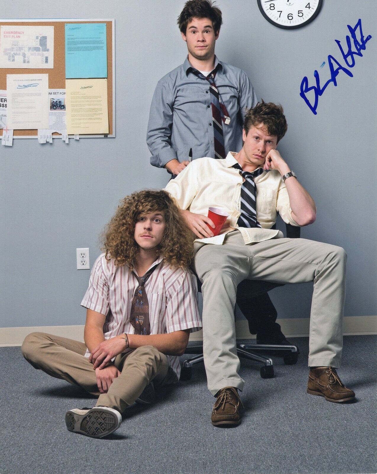 Blake Anderson signed Workaholics 8x10 Photo Poster painting w/COA Henderson #2