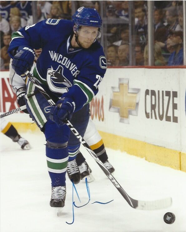 Vancouver Canucks Alexander Edler Autographed Signed 8x10 Photo Poster painting COA B