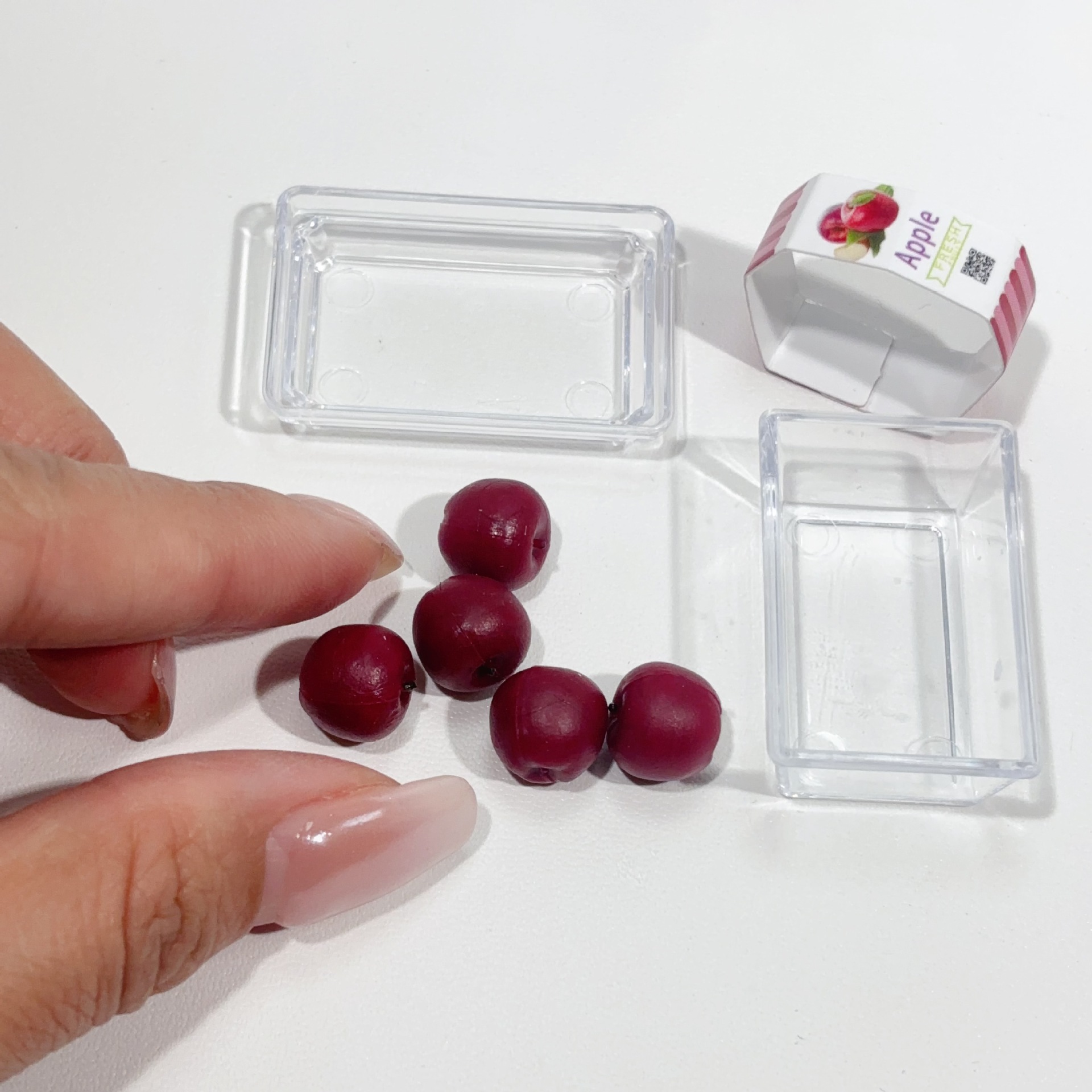 Mini Fruit Box for Dollhouse