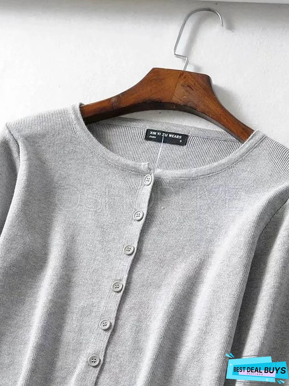 Sexy Plain Short Knitwear