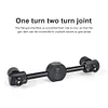 One-To-Two Adapter Aluminum Alloy Camping Gas Tank Connector for Outdoor Camping