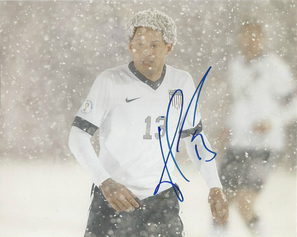 Team USA Jermaine Jones Autographed Signed 8x10 Photo Poster painting COA