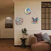 3Pcs DIY Butterfly Dragonfly Fairy Acrylic Diamond Painting Hanging Ornaments