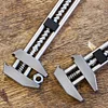 Multifunctional Wrench Creative Adjustable Spanner Portable Outdoor Hiking Camping Tools For Cycling Machine Repair Multifunctional Wrench Tool