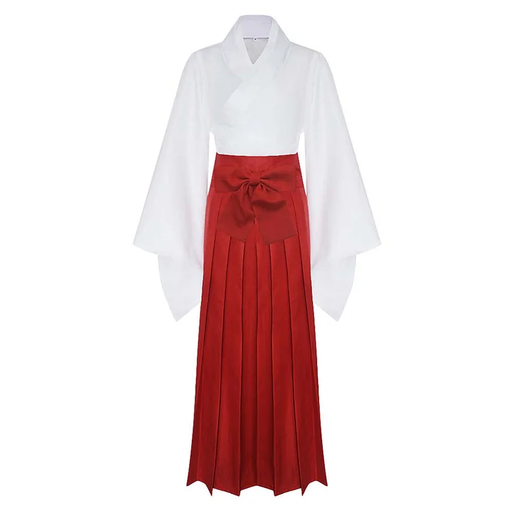 Iori Utahime Red And White Kinomo Outfits Cosplay Costume Halloween Carnival Suit