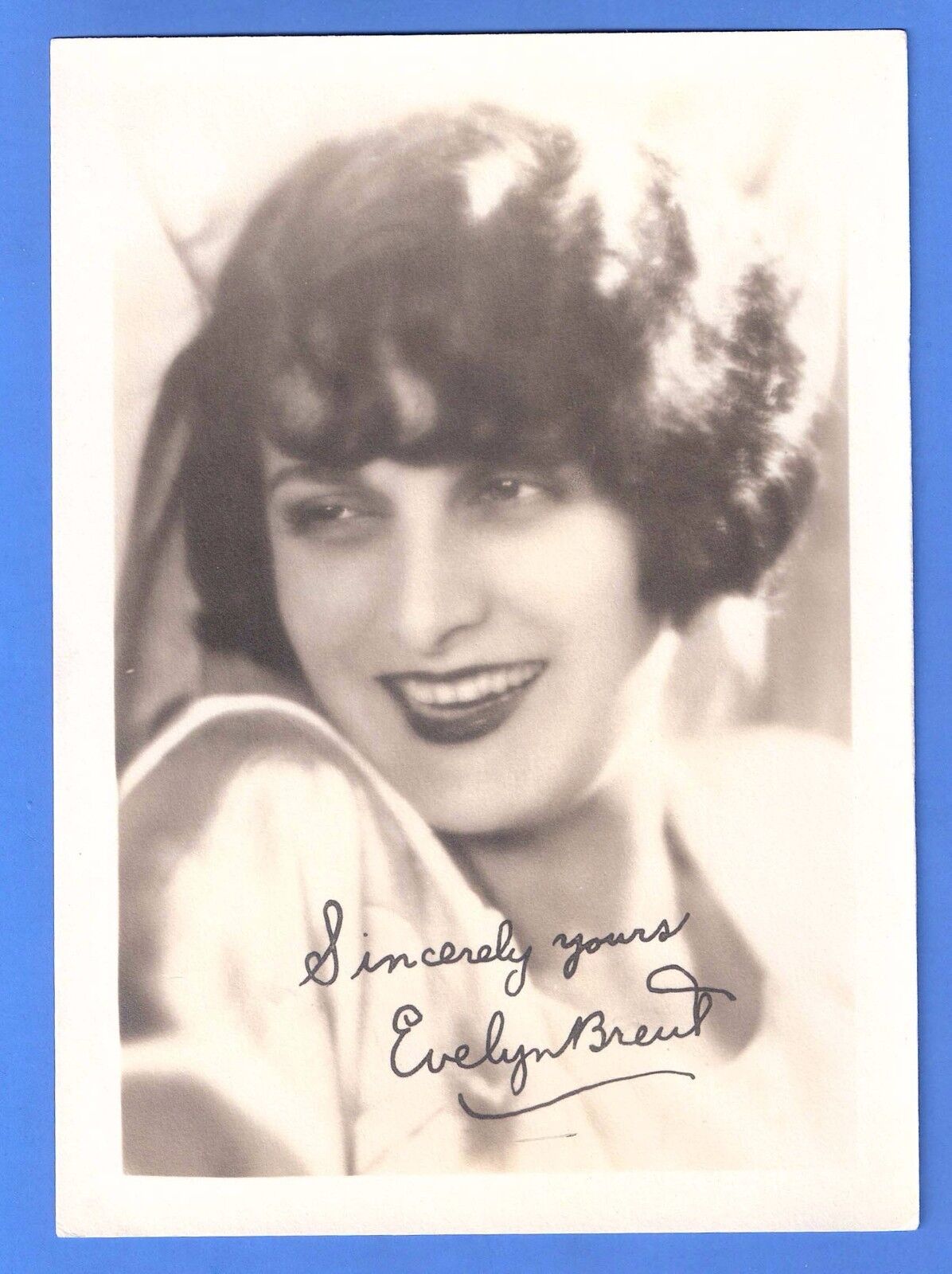 1920's Vintage EVELYN BRENT Movie Actress Original Photo Poster painting B&W 5 x 7